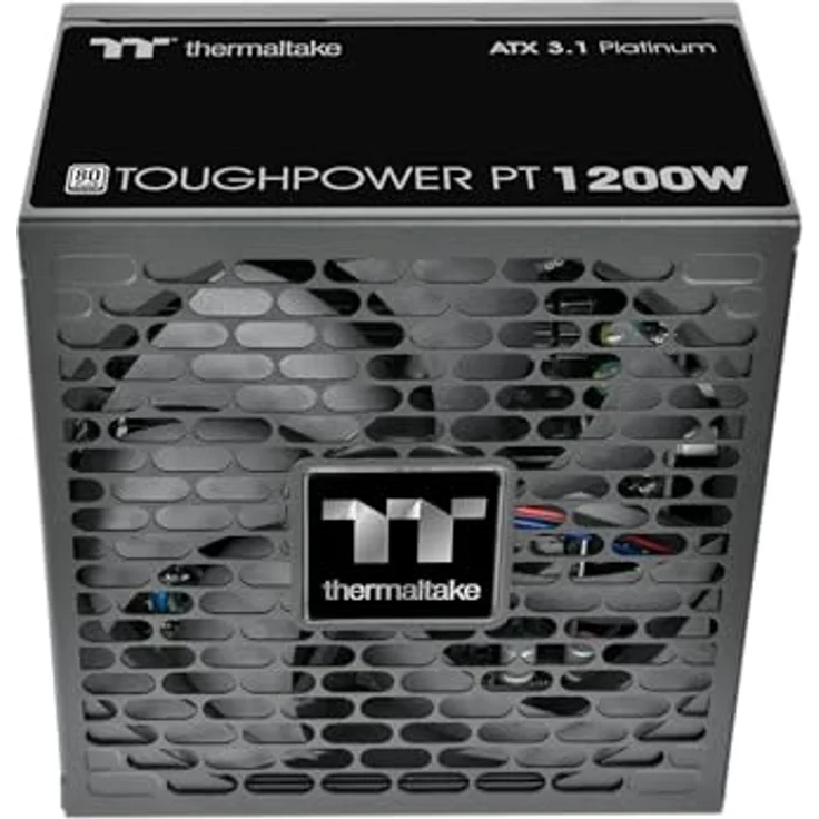 Thermaltake Toughpower PT 1200W, Modulares Netzteil mit 80Plus Platin, ATX 3.1, PCIe 5.1, Schwarz – Bild 5
