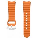 Samsung Sport Band (S/M) ET-SNL30 für die Galaxy Watch7 | Orange, Uhrenarmband, Sport Armband, Original Zubehör, elastisch, langlebig, guter Sitz - Preisvergleich