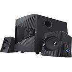 Creative SBS E2500 Leistungsfähiges 2.1-Bluetooth-Lautsprechersystem mit Subwoofer für Computer und Fernseher, Schwarz