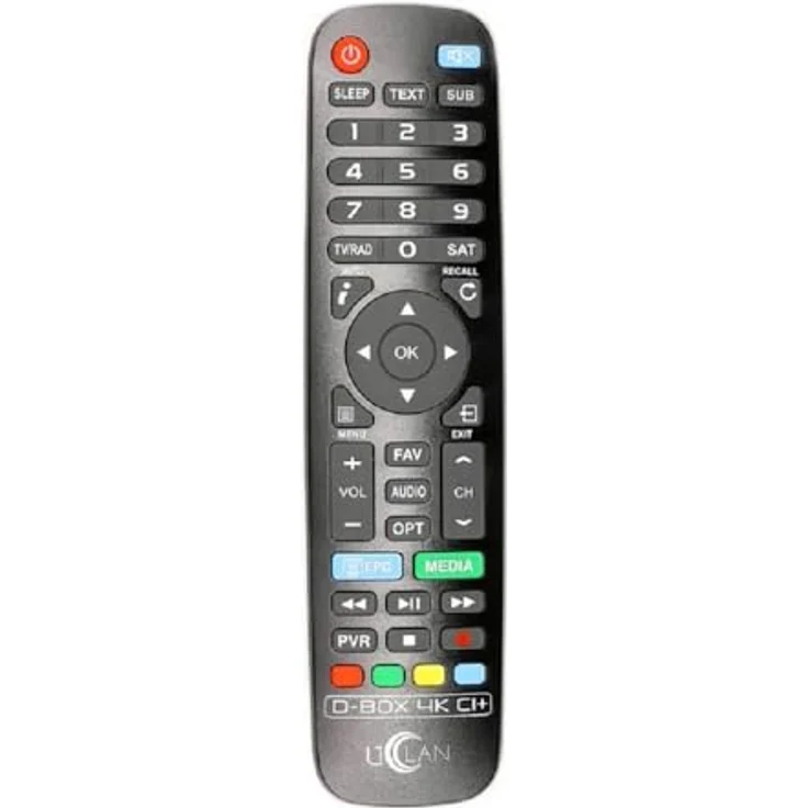 M@TEC UCLAN D-Box 4K UHD Combo Receiver mit CI+ Schacht & Kartenleser, Sat- Kabel- & DVB-T2 Receiver für CI Plus, für Satellitenschüssel Kabelfernsehen & DVBT2, HDMI, Multistream + M@tec HDMI Kabel – Bild 5