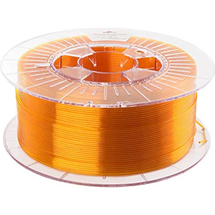 Spectrum PET-G Transparent Yellow, 1.75mm, 1kg Premium Filament, kratzfest und hochtransparent, made in EU für 3D-Drucker – Bild 1
