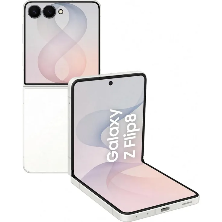 SAMSUNG Galaxy Z Flip8, 256 GB, Cream, Dual SIM Smartphone