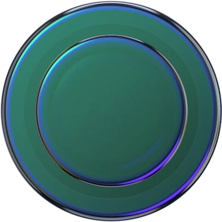 PopSockets PopGrip runder Telefongriff kompatibel mit MagSafe, Adapterring enthalten, kabelloses Laden, Nightshade – Bild 5