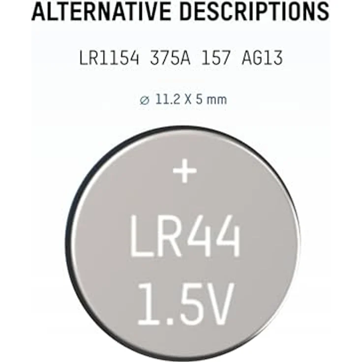 HYLL 1516-0024 Alkaline Knopfzelle, 4x LR44 1,5V – Bild 2