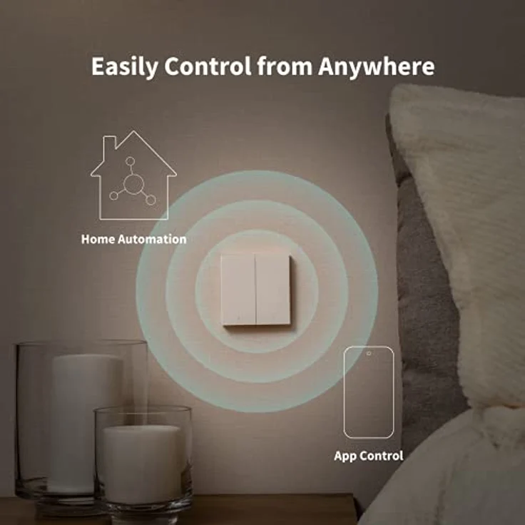 Aqara Funk-Wandschalter WS-EUK04 Weiß Apple HomeKit – Bild 3