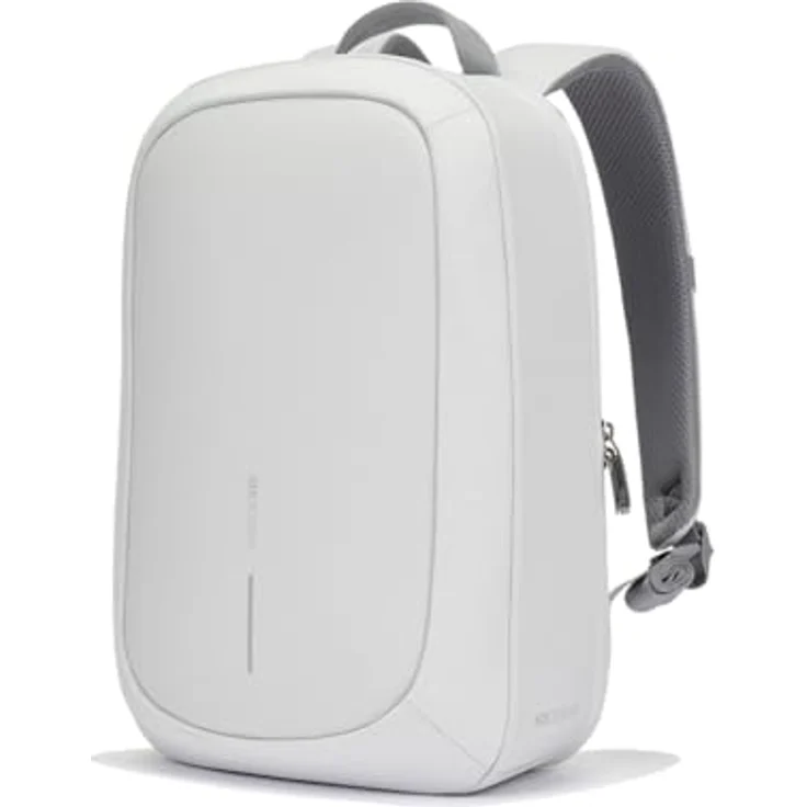 XD Design Bobby Edge Business-Rucksack, 46 cm Laptopfach aus 100% PET, in Off White – Bild 2