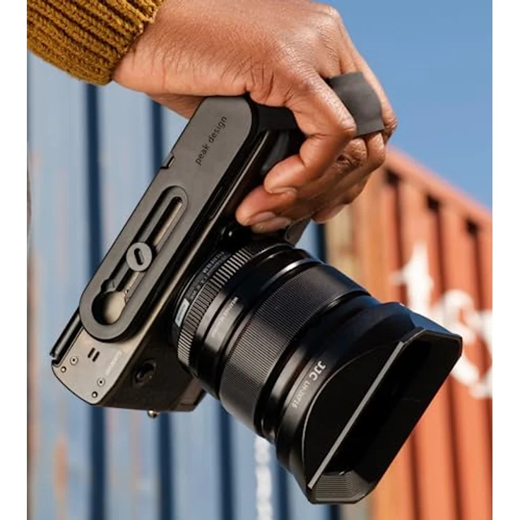 Peak Design Micro Clutch I-Plate spiegellose Kamera Handschlaufe, Schwarz, Einheitsgröße - Einzigartige Handschlaufe für spiegellose Kameragehäuse mit Fallschutz und verbessertem Komfort – Bild 5