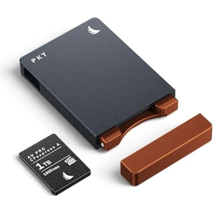 Angelbird CFexpress A Card Reader PKT, USB-C 3.2 Gen 2x2 Kartenlesegerät mit Solid ConnectTM und LED-Schreibschutzschalter – Bild 5