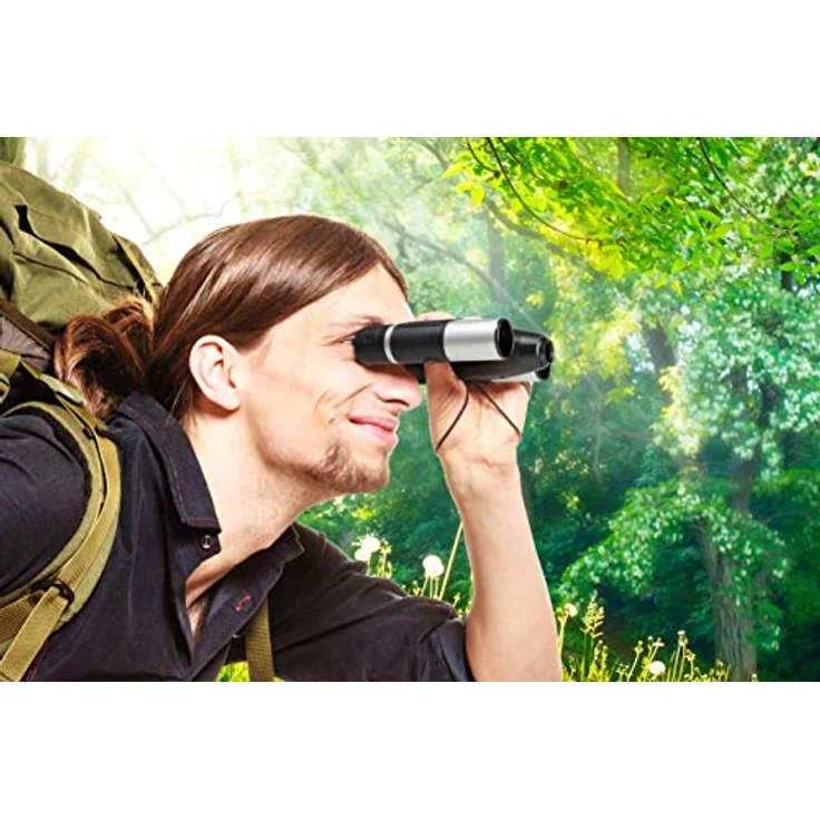 TrendGeek Fernglas mit Kamera für Erwachsene - Klein Feldstecher für Reisen, Vogelbeobachtung, Sport, Tierwelt, Tierbeobachtung, Jagd, Konzerte HD Fotoauflösung - Mini Ferngläser TG-125 - Preisvergleich – Bild 3