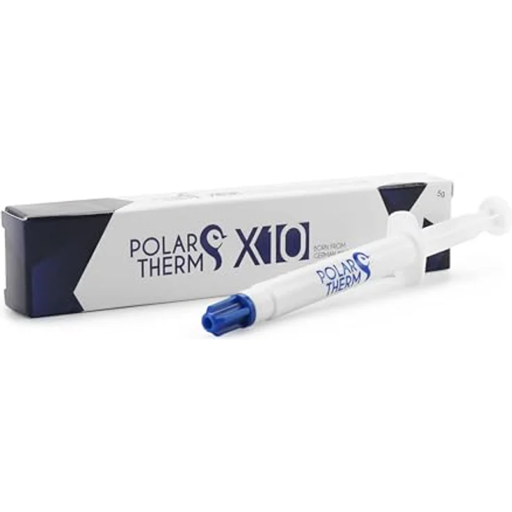 Polartherm X-10 Wärmeleitpaste für CPU & GPU, 5 Gramm, hohe Wärmeleitfähigkeit, lange Haltbarkeit, nicht leitend – Bild 3