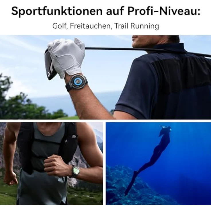 Huawei Watch GT 5 PRO 42MM Bundle Smartwatch mit AMOLED Farbdisplay und TruSeenTM 6.0 Sensor – Bild 3