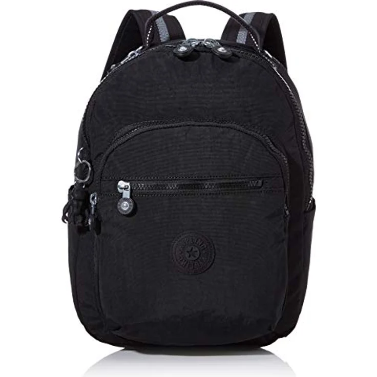 Kipling SEOUL S, Kleiner Rucksack mit Laptop-Schutz 13 Zoll, 35 cm, 14 L, 0.50 kg, Black Noir – Bild 1