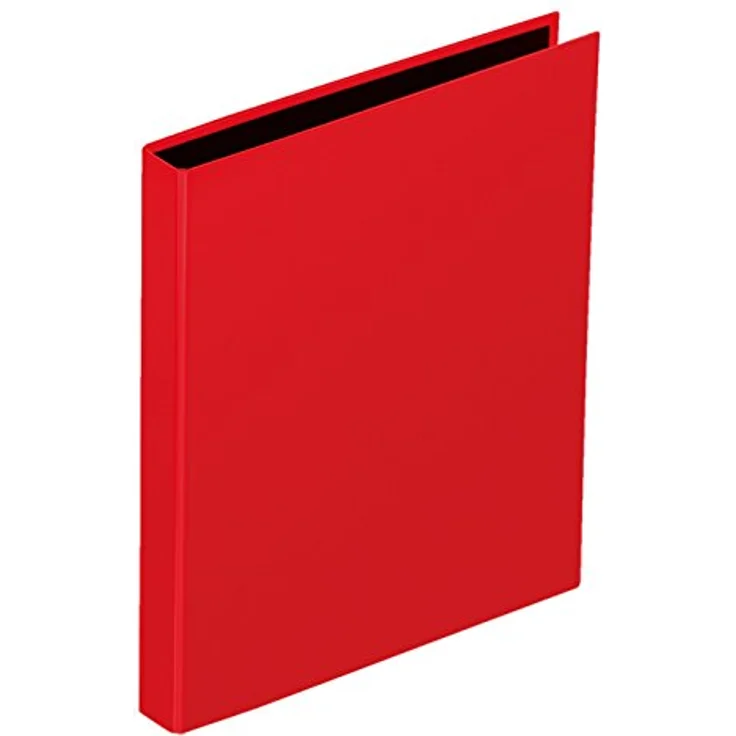 PAGNA Ringbuch Basic Colours A4, Präsentationsordner mit 2-Bügel-Mechanik, rot – Bild 2