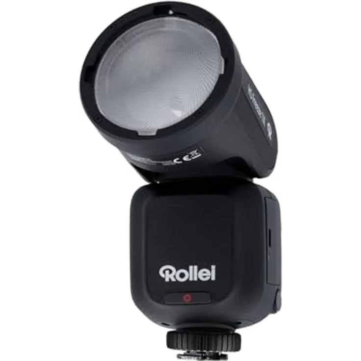 Rollei HS Freeze 1Xs Aufsteckblitz, 100W Speedlite mit 60GN, 1/55.600s, Touchdisplay, 3200 mAh Akku, TTL HSS, Schwarz – Bild 1