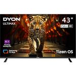 DYON ULTIMAX 43F-TI - 43 Zoll (108 cm) Full-HD Smart TV, Tizen OS, Triple Tuner, Samsung Smart & Gaming Hub [2024]