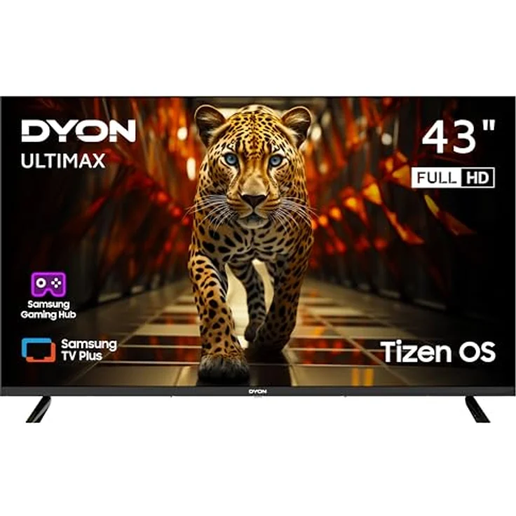 DYON ULTIMAX 43F-TI - 43 Zoll (108 cm) Full-HD Smart TV, Tizen OS, Triple Tuner, Samsung Smart & Gaming Hub [2024] – Bild 1