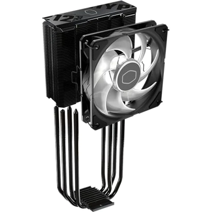 Cooler Master Hyper 212 Pro, CPU Kühler mit 230W TDP, asymmetrischem Design und SickleFlow Edge 120 Lüfter, Schwarz – Bild 8