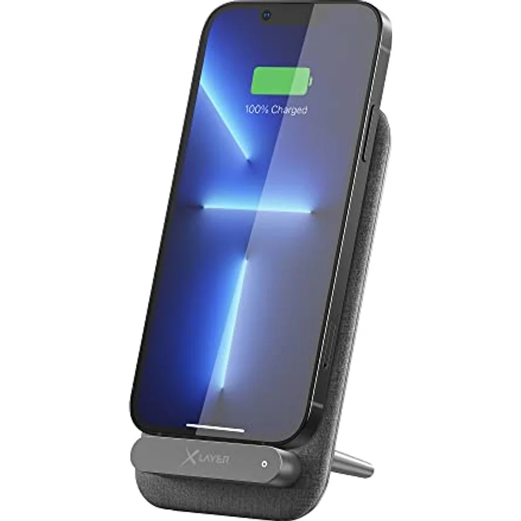 Xlayer Induktive Ladestation 15W Qi-zertifiziert Dark Grey – Bild 3