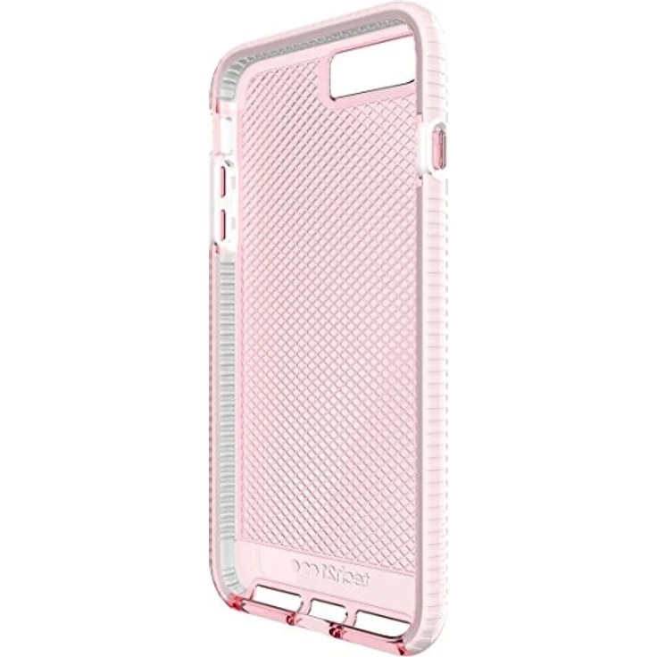 Tech 21 T21-5349 EVO Check CASE iPhone 7 PLUS ROSE TINT/White – Bild 3