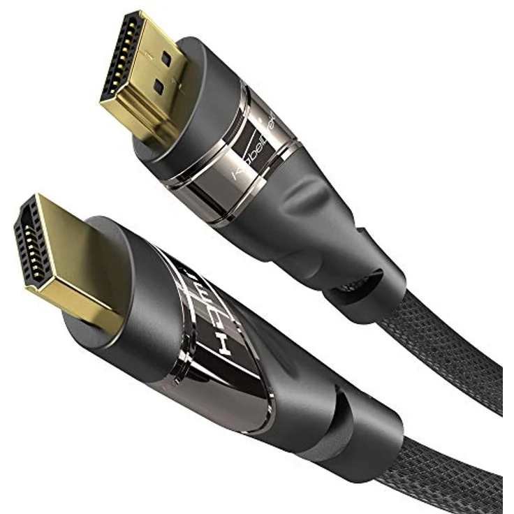 KabelDirekt - 4K HDMI Kabel - 10m - kompatibel mit (HDMI 2.0a-b 2.0, 1.4a, 4K Ultra HD, 3D, Full HD, 1080p, HDR, ARC, Highspeed mit Ethernet, PS4, Xbox, HDTV) - PRO Series – Bild 2