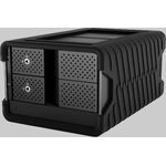 Glyph Blackbox PRO RAID 40TB, Enterprise Class, Thunderbolt 3 (40 TB), Externe Festplatte, Schwarz