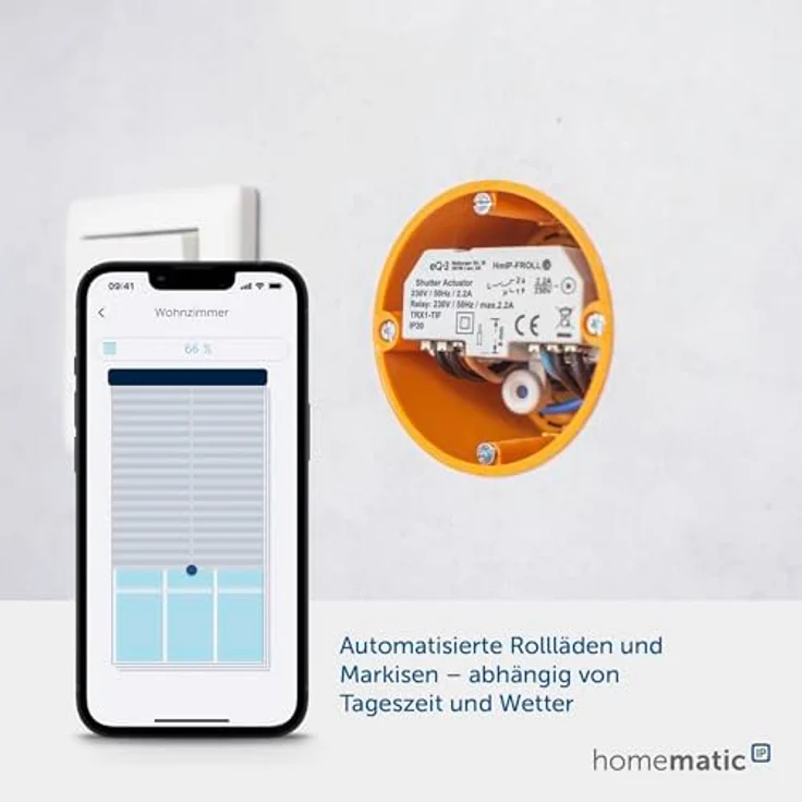 Homematic IP Rollladenaktor – Unterputz (HmIP-FROLL) – Bild 2