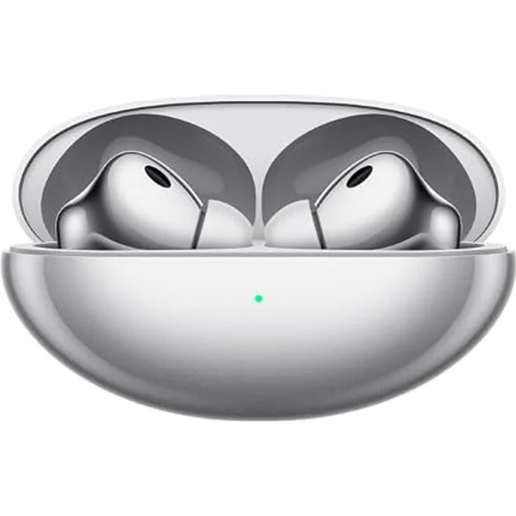 HUAWEI FreeBuds Neo, In-ear Kopfhörer Bluetooth mit aktivem Noise Cancelling, Stellar Silver – Bild 1