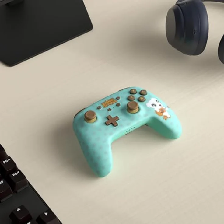 PowerA Enhanced Wireless Controller - K.K. Slider Türkis, Braun (1515668-01) (Switch) – Bild 2