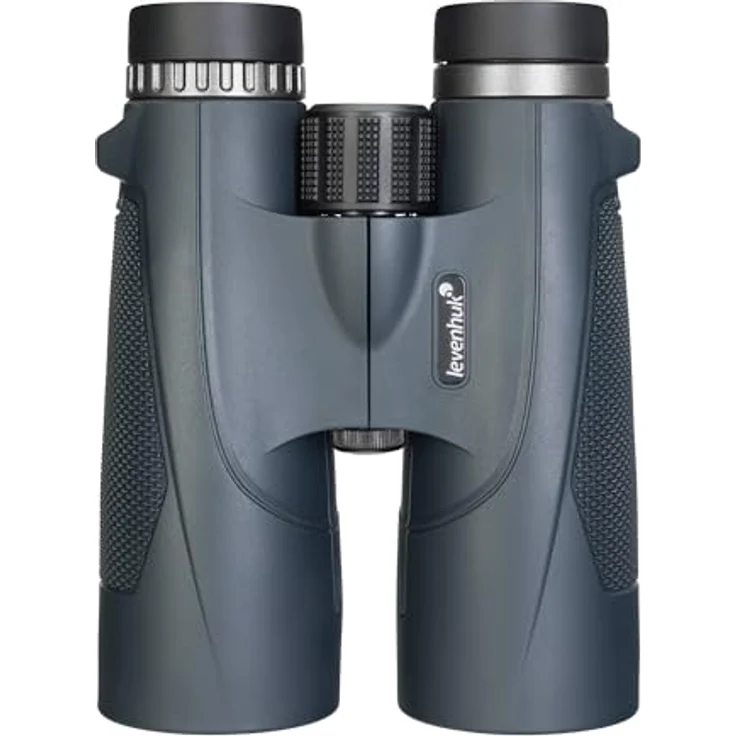 Levenhuk New Karma PLUS 12x50 Fernglas, wetterfest mit hoher Vergrößerung und BaK4-Optik, schwarz – Bild 3