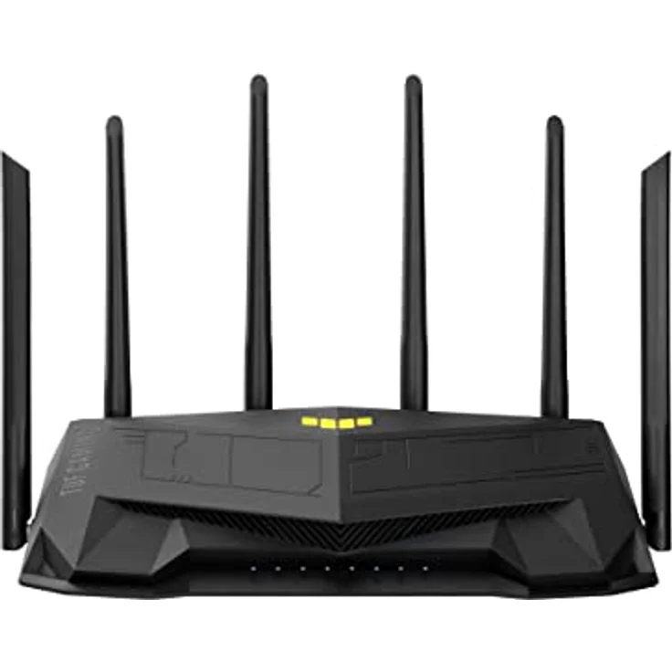 ASUS TUF Gaming AX6000 AiMesh Dual Band WLAN kombinierbarer Router (Tethering als 4G und 5G Router-Ersatz, WiFi 6, dedizierter Gaming Port, Dual 2.5G Port, Port Forwarding, AiProtection Pro) – Bild 1