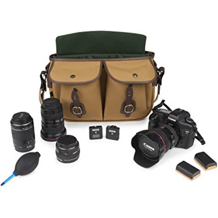 Billingham Hadley Pro 2020 Khaki Fibrenyte-Chocolate Leather – Bild 5