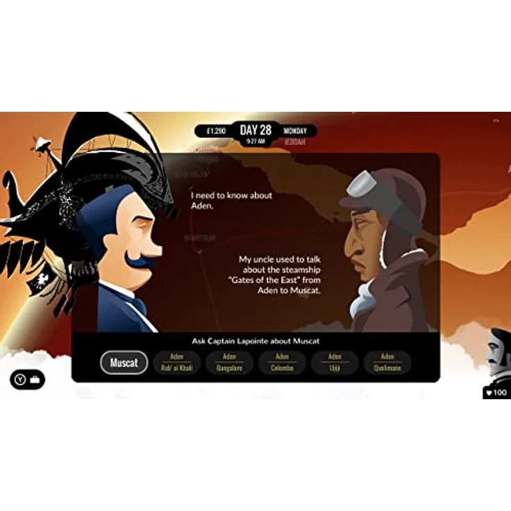 ININ 80 Days & Overboard! für Nintendo Switch, Steampunk-Visual Novel mit über 170 Städte und unendlichen Handlungsmöglichkeiten – Bild 3
