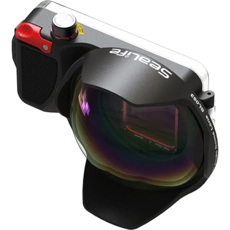 Sealife SportDiver Wide Angle Dome Lens 15cm (SL053), Weitwinkelkonverter für Unterwasserfotografie, Schwarz – Bild 6