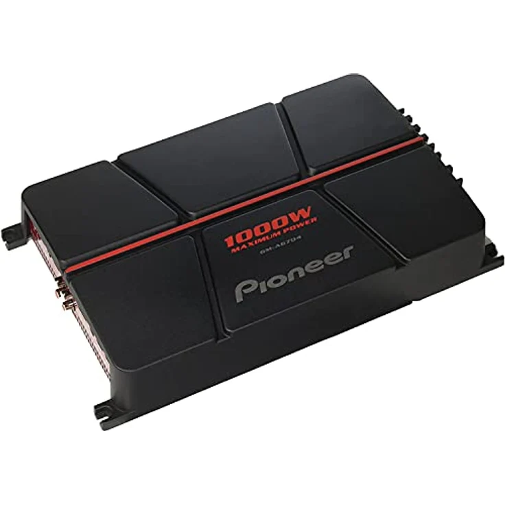 Pioneer GM-A6704 Brückbarer 4-Kanal-Verstärker (1000 W) Endstufe Verstärker (Anzahl Kanäle: 4) - Klarer Sound mit Bass-Boost, TPF und mehr – Bild 2