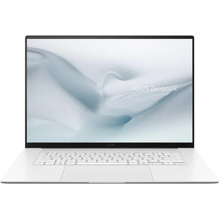 ASUS Zenbook S16 UM5606GA-SS335W, Laptop mit AMD Ryzen 9, 32 GB RAM, 1 TB SSD, 16 Zoll OLED 3K, Weiß