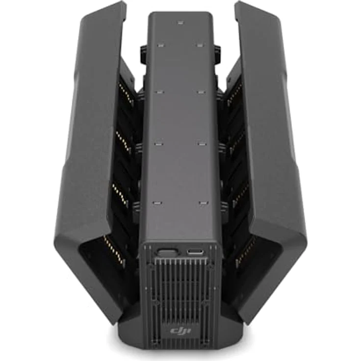 DJI TB51 Akkuladestation, Ladegerät für DJI Inspire 3 mit Schnelllademodus für 8 Akkus, Schwarz – Bild 5