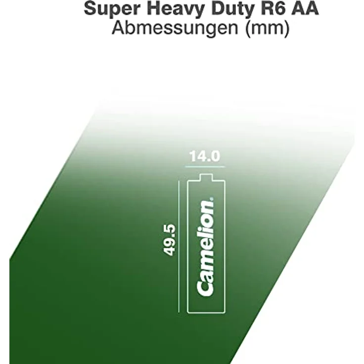 Camelion 120 x AAA Super Heavy Duty Batteries 1.5V Leistungsstarke Einwegbatterien für Spielzeug, Wecker, Fernbedienungen und viele andere Geräte – Bild 5