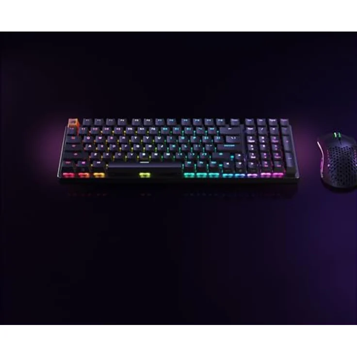Glorious PC Gaming Race GMMK 2 Full-Size ISO DE Schwarze mechanische Tastatur mit Fox Schaltern. Tastatur für Modding-Enthusiasten. 18 Presets RGB-Beleuchtung, Full NKRO und Anti-Ghosting – Bild 6