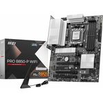 MSI PRO B850-P WiFi Mainboard, ATX - Unterstützt AMD Ryzen 9000/8000 / 7000 Prozessoren, AM5 - DDR5 Memory Boost, PCIe 5.0 x16 & 4.0 x16, M.2 Gen5, Wi-Fi 7, 5G LAN - Ultra Power, Frozr Guard, Triple M.2, High-Speed-Konnektivität
