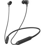 Lenovo HE15 Auricolari Bluetooth Sportivi Wireless In Ear Neckband Kopfhörer con Microfono Nero - HD Sound, Super Extra Bass, Bluetooth 5.0, 12 Stunden Akkulaufzeit