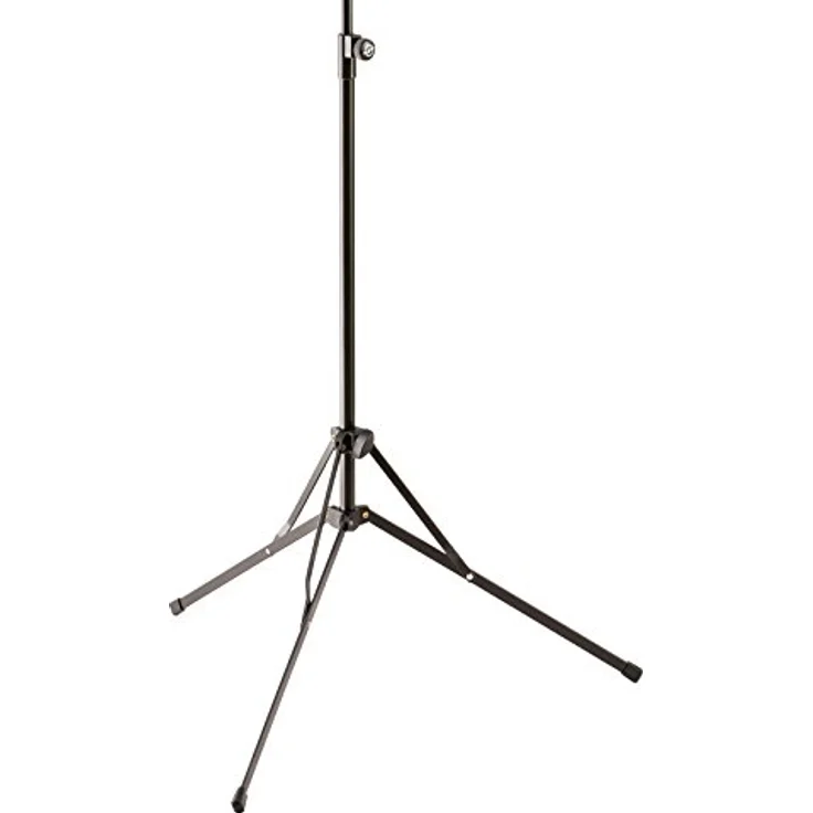 K&M 10052 Notenpult Schwarz – extra hoher Notenständer - 64 bis 150 cm langes, ausziehbares Metall-Stativ – Bild 3