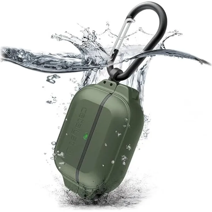 Catalyst Total Protection Hülle für AirPods Pro, wasserdicht IP68 bis 100 Meter, khakigrün