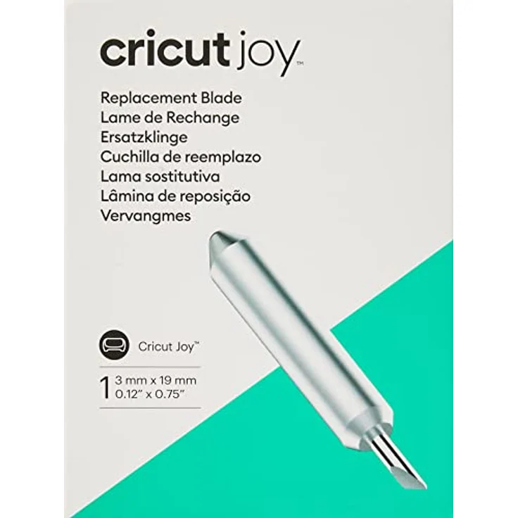 Cricut 2007929, Ersatzklinge für Cricut Joy, bruch- und verschleißfest, Silber – Bild 2