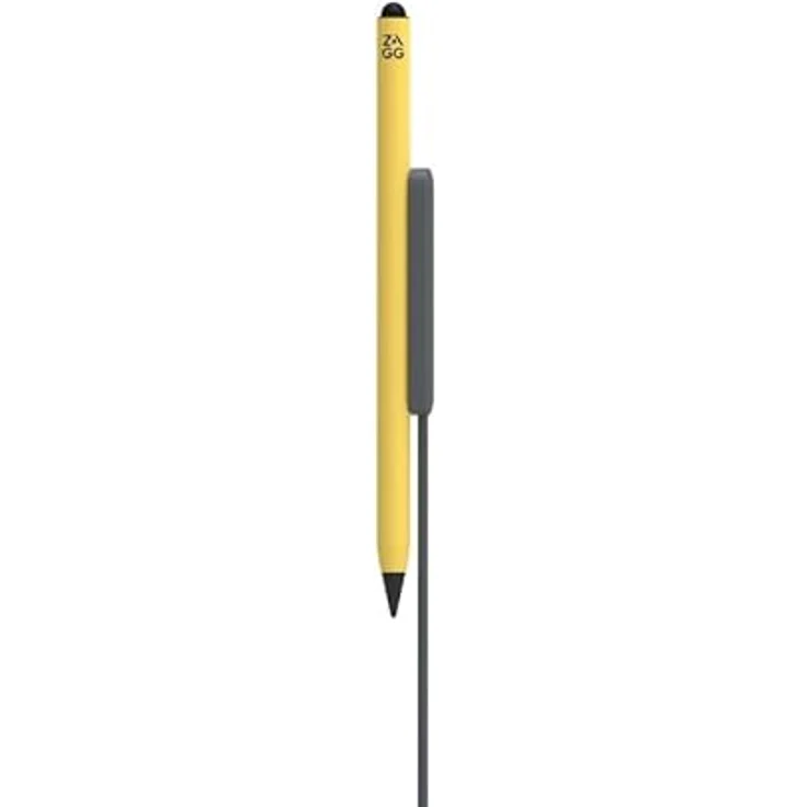 ZAGG Pro Stylus 2 Pen für iPad [2018 & Neuer], kabellos Laden, magnetischer Halt, klick-Einschalten, Doppelspitze, Neigungserkennung, Handflächenerkennung, Lange Akkulaufzeit, LED-Anzeige (gelb) – Bild 3