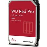WD Red Pro 6TB 7200RPM, Interne Festplatte mit hoher Geschwindigkeit