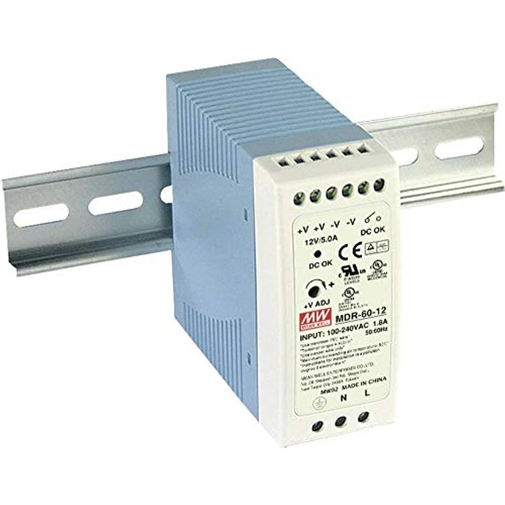 Mean Well MDR-60-48, DIN Schaltnetzteil 60W, Eingang 85-264VAC/120-370VDC, Ausgang 48V-1,25A
