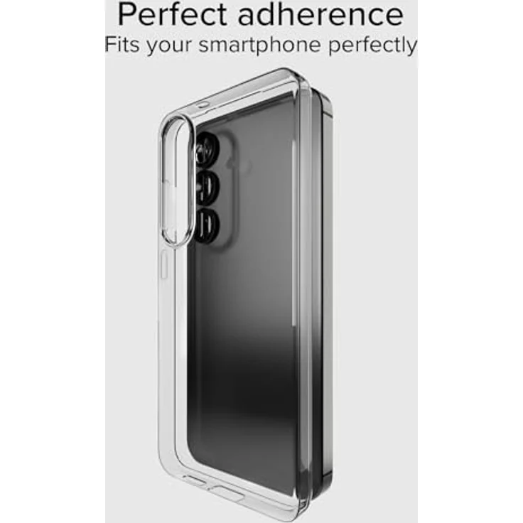 SBS Skinny Case für Samsung S25, flexible Schutzhülle mit 0,3 mm Slim Design, kompatibel mit kabellosem Laden, robust gegen Stöße und Kratzer, Kamera- und Displayschutz, Material TPU – Bild 5