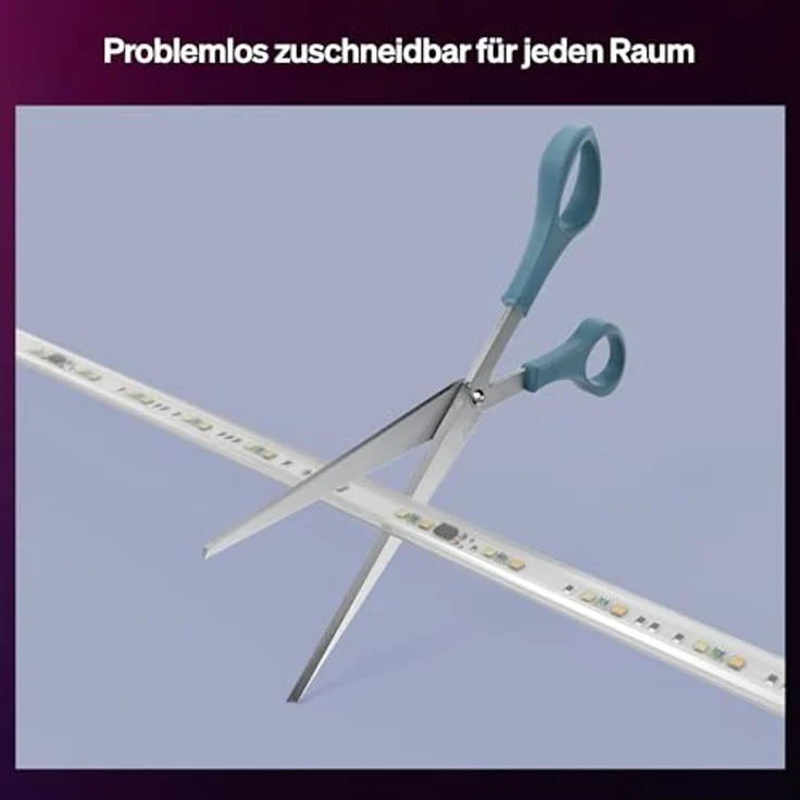 Philips Hue LED-Lightstrip Gradient Essential, 5 m RGBIC, 15,3 W, smarte LED-Beleuchtung mit Millionen Farben und Weißtönen – Bild 4
