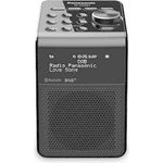 Panasonic RF-D20BTEG-K DAB+ Digitalradio schwarz