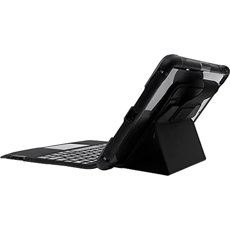 OtterBox UnlmitED Keyboard Hülle für Apple iPad 10,2'' (7. gen / 8. gen / 9. gen), Schutzhülle mit DEUTSCH-Tastatur, Schwarz/Transparant – Bild 4
